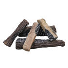 Safe  Classic Outdoor Gas Fireplace Replacement Logs Wood - Like S08-04