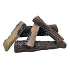 Safe  Classic Outdoor Gas Fireplace Replacement Logs Wood - Like S08-04