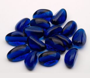Dark - Blue Fire Glass Fireproof Glass For Wood Stove Oem Service