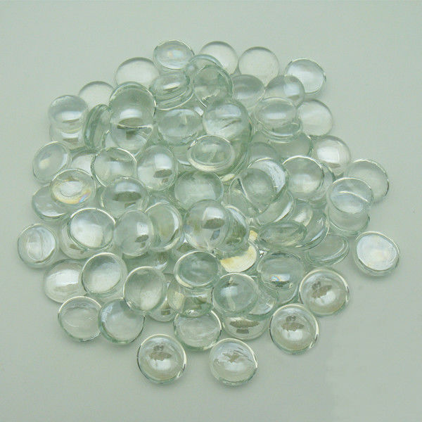 Commercial Beads Clear  Gas Fire Stones Fire Resistant Glass For Fireplace