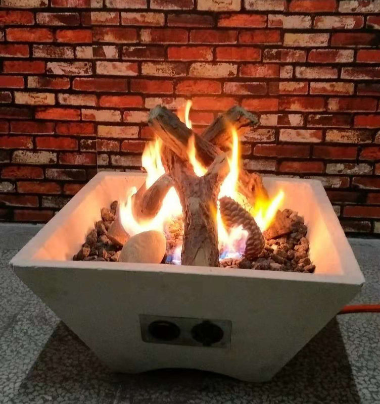 Outdoor Fire Bowl Gas Pit Logs, Outdoor Gas Fire Pit Ceramic Logs